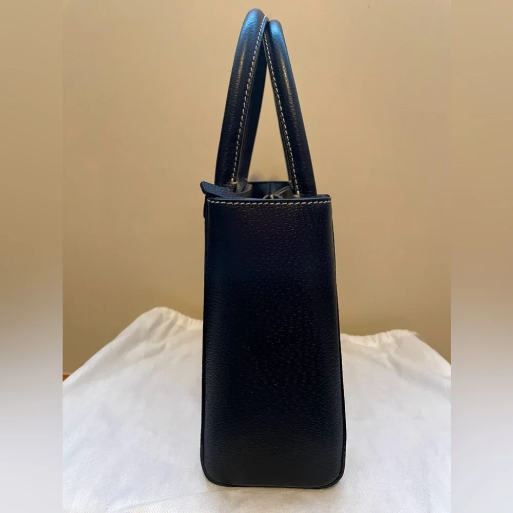 NWT Kate Spade New York Quinn Tarrytown Core Black Leather Handbag - Picture 5 of 10